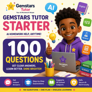 Gemstars Homework Tutor Starter - 300 Queries