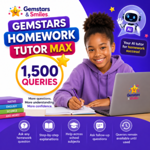 Gemstars Homework Tutor Max – 1,500 Queries