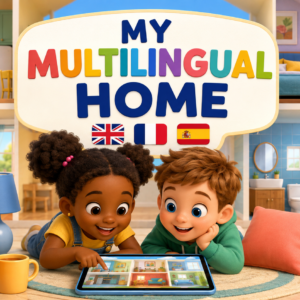 My Multilingual Home: English, French and Spanish Vocabulary for Children