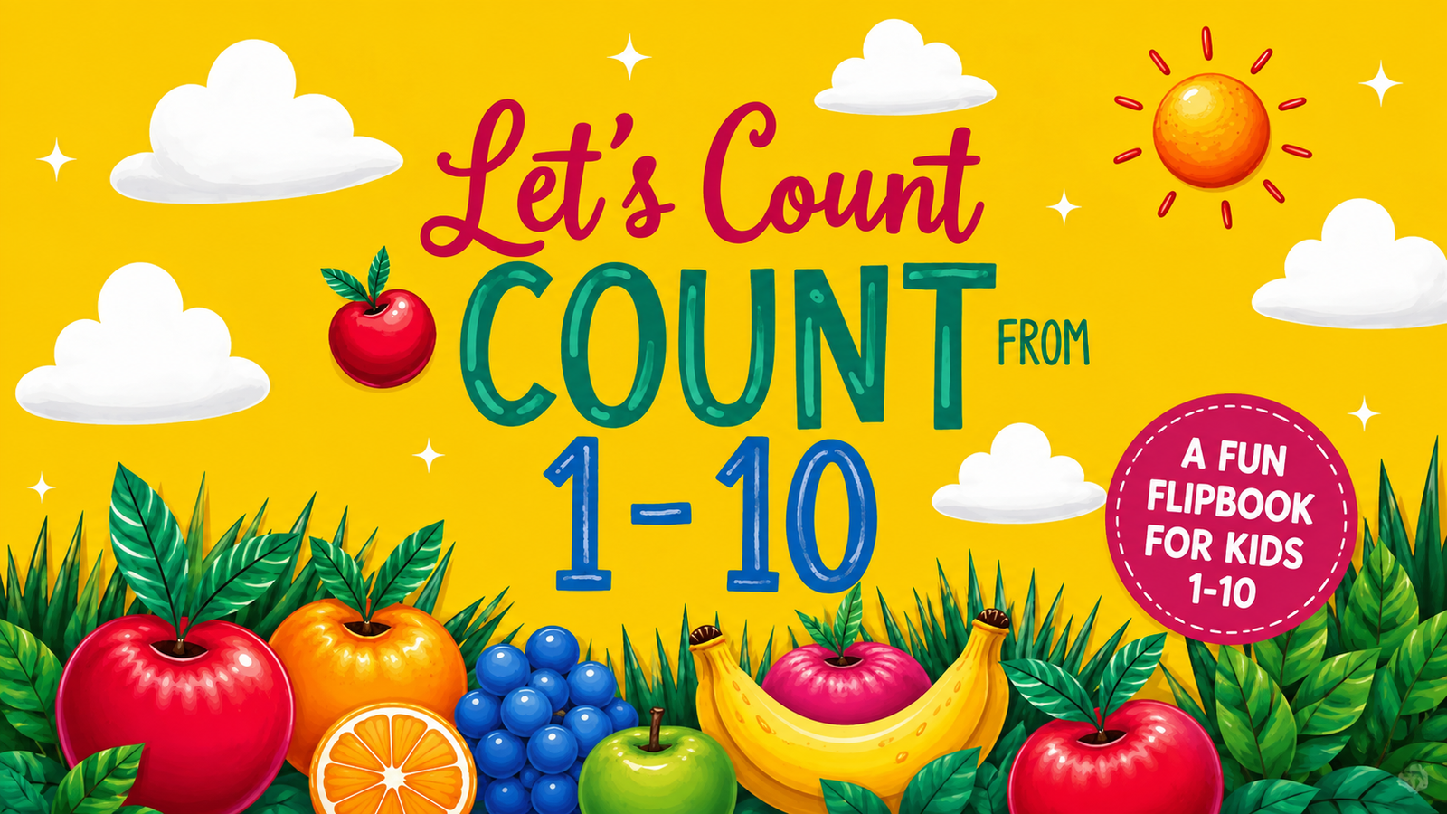Let's Count from 1 - 10